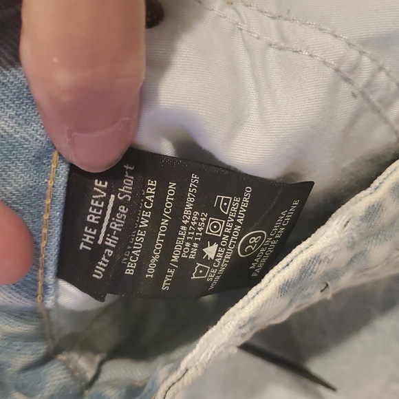 BlankNYC The Reeve Denim Shorts Size 28 - Picture 6 of 7